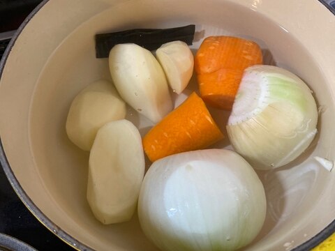 7ヶ月からの離乳食に☆野菜スープ